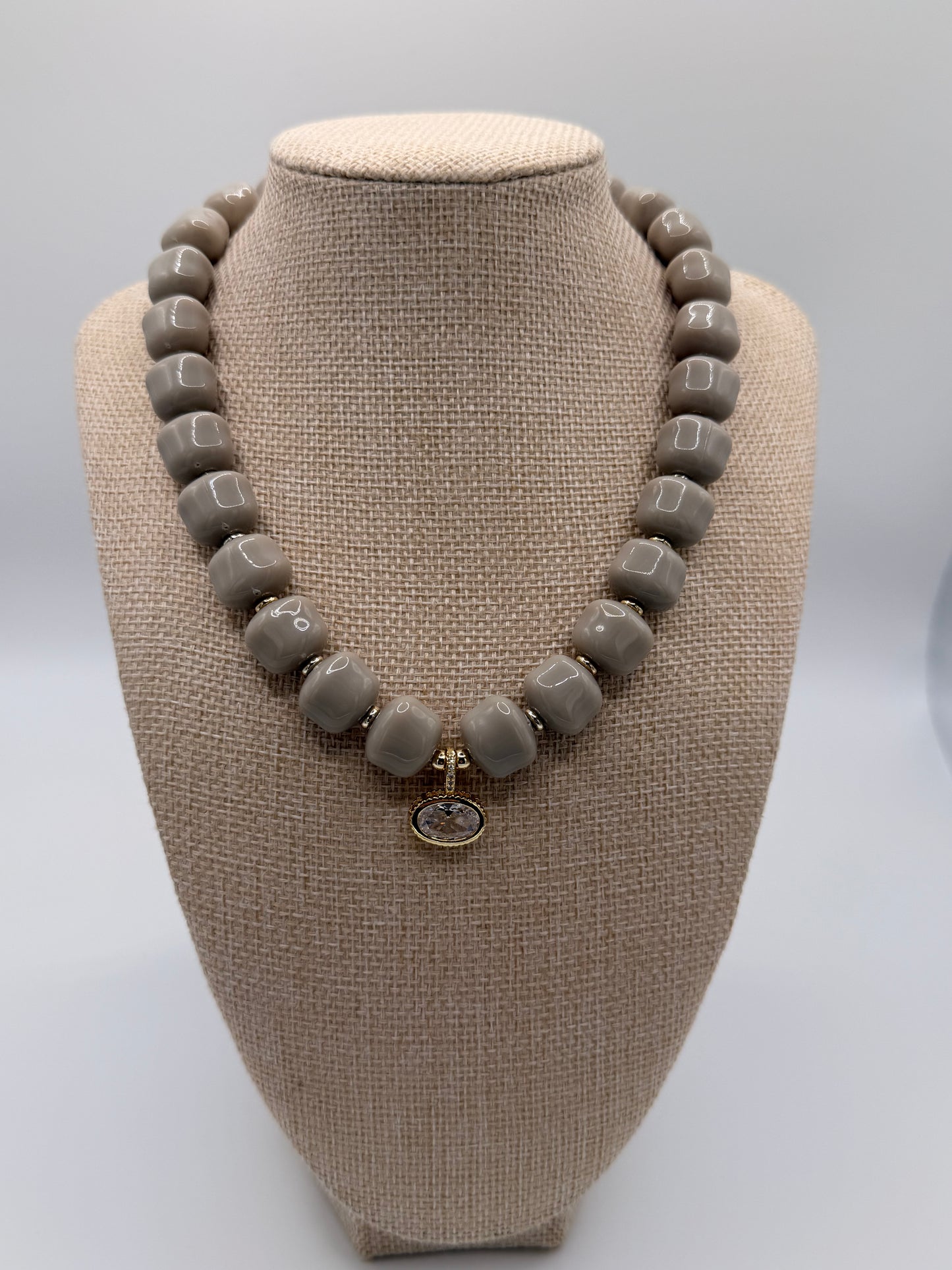 Taupe Adeline w/ Diamond
