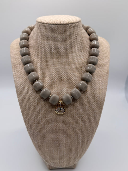 Taupe Adeline w/ Diamond