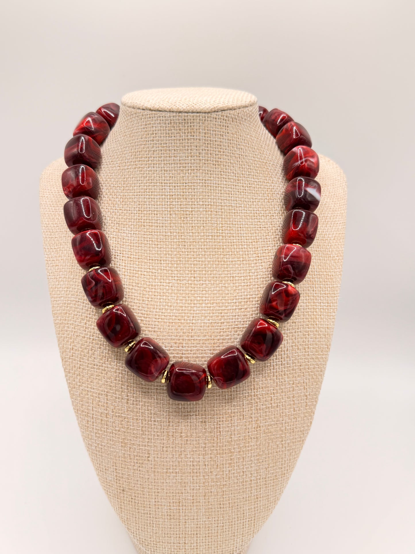 Red Adeline Necklace